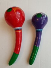 Mexican hand painted wooden - hand,
