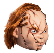 Curse of Chucky Scarred Latex Face Mask Adult Full Latex Costume Trick or Treat