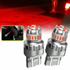 2PCS T20 7440 7443 Red LED