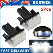 Pair of Rear Number Plate LED