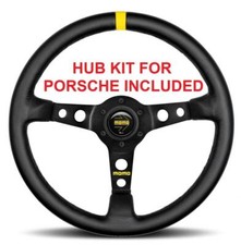 Genuine Momo LEATHER steering