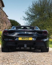 Private Cherished Number Plate