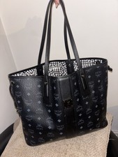 MCM large shopper reverse tote bag