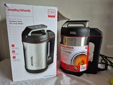 Morphy Richards 501014 Sauté and Soup 1.6 Litres Soup Maker Stainless Steel - Ex