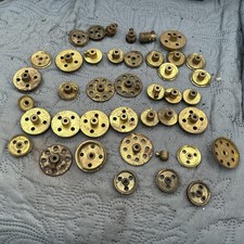 Large Joblot Meccano Brass