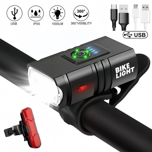 Mountain bike lights usb - bike,