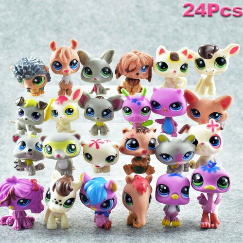 24pcs lps littlest pet shop - littlest,