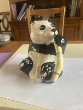 Beswick Panda Bear on Bamboo Branch Novelty Figural Teapot. Made in England