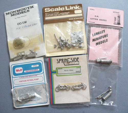 Packs 4mm white metal - 6,
