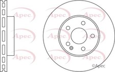 2 X FRONT AXLE BRAKE DISCS SET