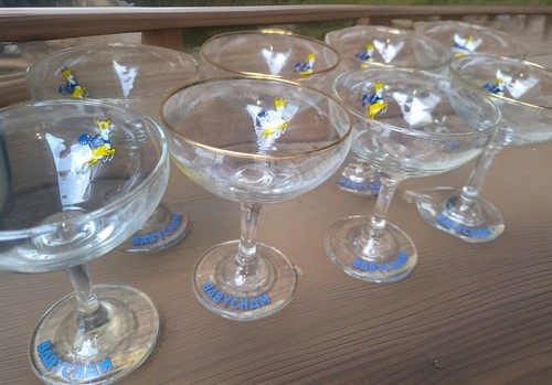 Set vintage gold - set, 8