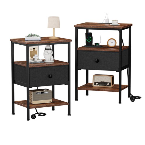Vecelo bedside tables set - tables,