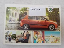 SKODA FABIA Car Owners Manual MAY 2007 #S55.5610.02.20