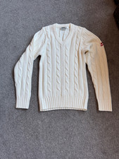 Slazenger Cable Knit Cream