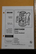 1993 Sears Craftsman Router