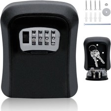 WALL MOUNTED KEY SAFE 4 DIGIT