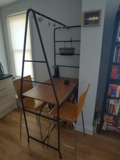 IKEA breakfast bar and stools