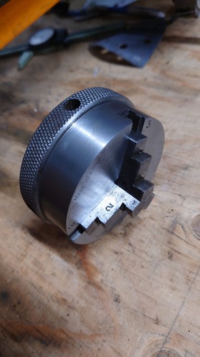 The burnerd inch jaw chuck - the,