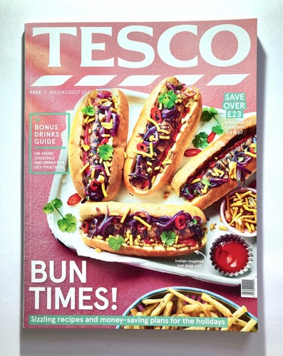 Tesco magazine july - tesco, july/august