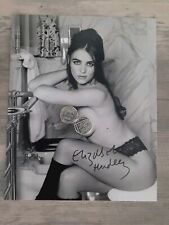 V RARE ELIZABETH HURLEY NUDE SIGNED 10 X 8 AUTOGRAPHED PHOTO..REAL