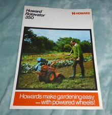 Howard 350 Rotavator brochure dated February 1975