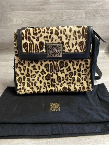 Biba leather black leopard - biba,