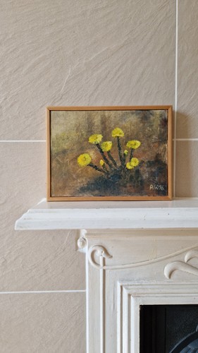Vintage swedish oil - vintage, painting