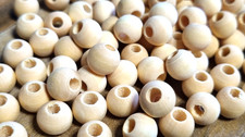 Natural Wooden Round 10mm