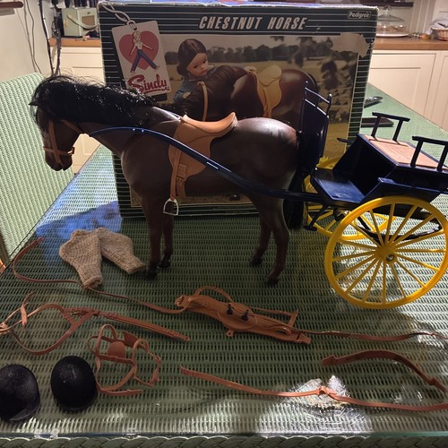 Sindy vintage chestnut horse - sindy,