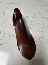 Vintage Small Polished Shoe Tree Stretcher (left foot)
