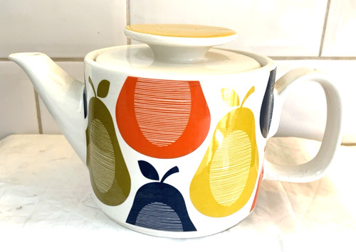 Orla kiely ceramic teapot - kiely,
