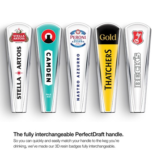 Perfectdraft aluminium handle - aluminium,