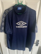 Umbro Retro Vintage Navy Blue