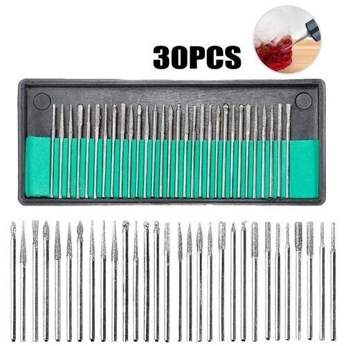 30pc diamond burr rotary tool - diamond,