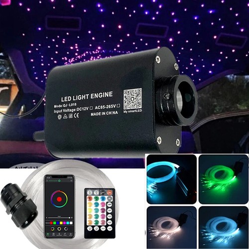Car led optical fiber - optical, light
