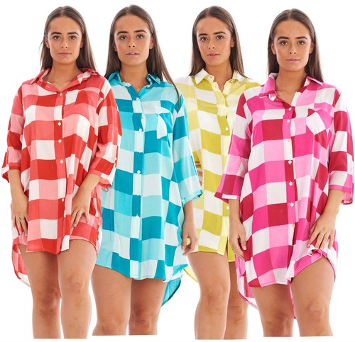 Women soft cotton check - women's,