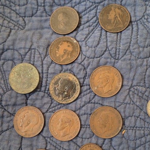 Mixed british coin lot george - british,