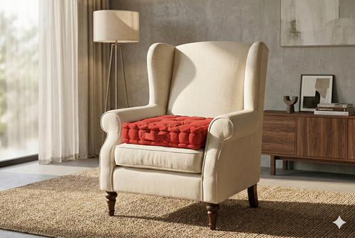 100 cotton armchair booster - cotton,