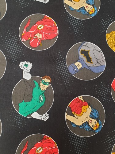 Justice league fabric - league, uk