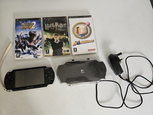 Psp 1003 black console with - 1003,