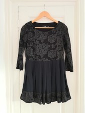 Myrine black party dress