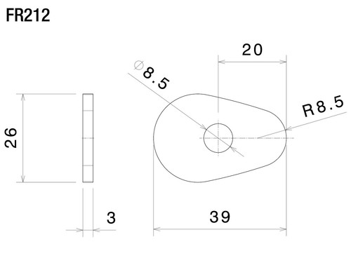 Rizoma mini flashing turn - flashing,