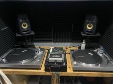 Audio-Technica LP120XUSBBK Manual Direct-Drive Turntable Analogue USB + Orto Sty