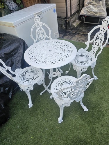 Vintage ornate cast aluminium - ornate,