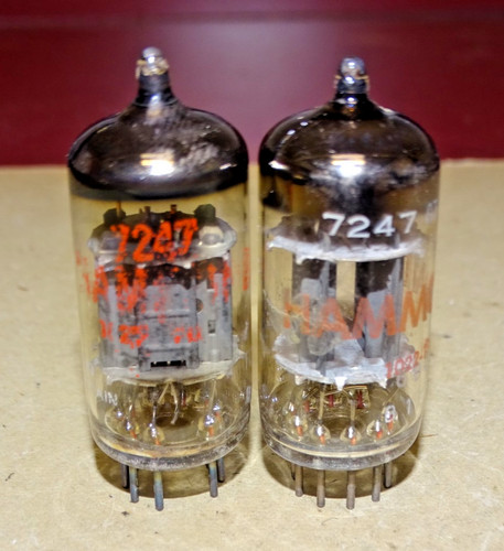 Pair mullard 7247 12dw7 - pair,,