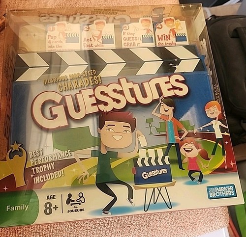 Guesstures board game - board,