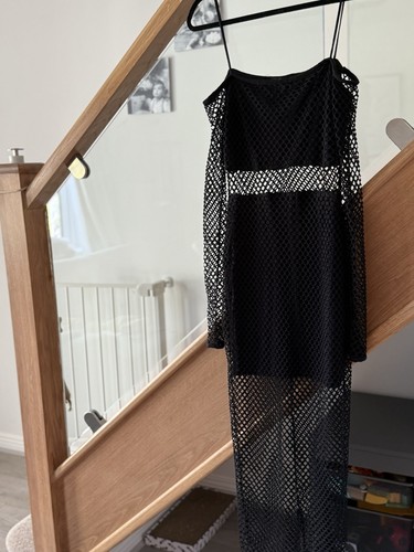 Long net dress design size - design,