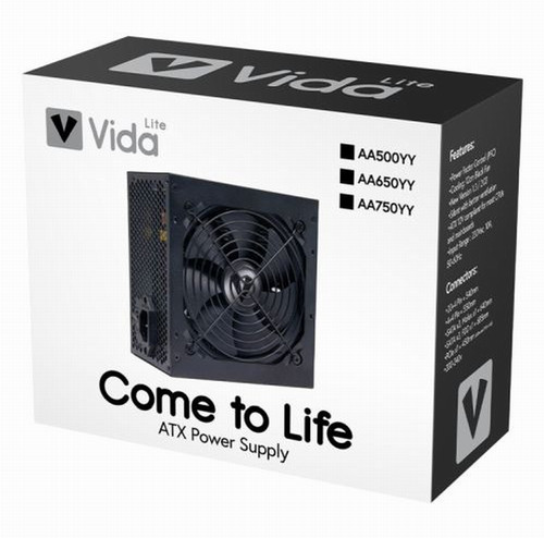 Vida black 650w - vida, psu