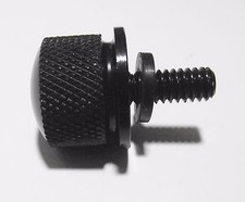 Seat Bolt knurled Screw black