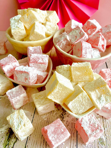 Turkish delight rose lemon - delight, rose,
